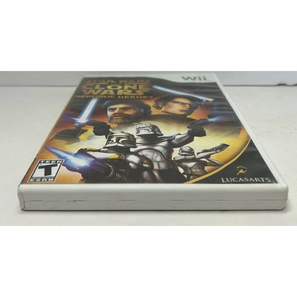 Star‎ Wars: The Clone Wars: Republic Heroes Nintendo Wii 2009 Tested No Manual